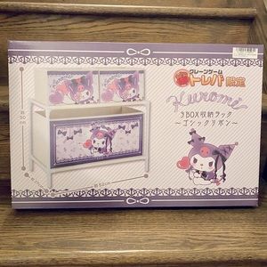 Sanrio Kuromi 3-box Storage Rack